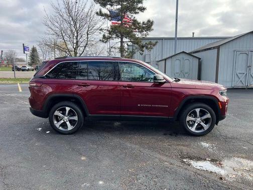 Velvet Red Pearlcoat 2023 Jeep Grand Cherokee Limited
