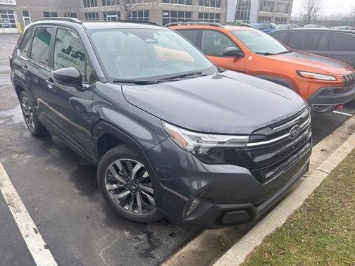 Gray Metallic 2025 Subaru Forester Touring