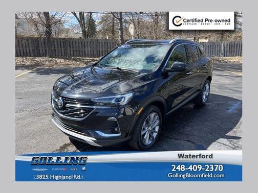 Ebony Twilight Metallic 2023 Buick Encore GX Essence
