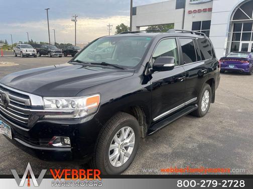 Midnight Black Metallic 2016 Toyota Land Cruiser Base