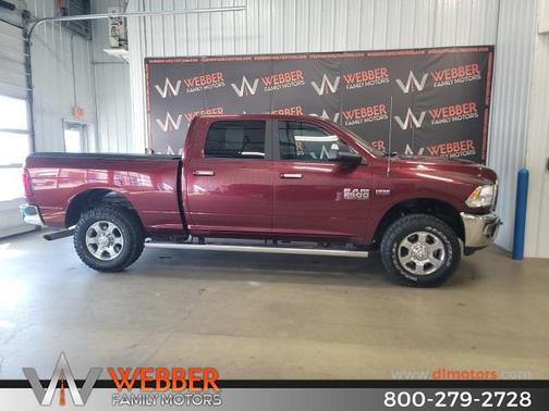 2017 RAM 2500 Big Horn Crew Cab 4x4 6'4' Box