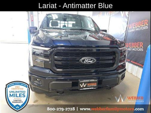 ANTIMATTER BLUE METALLIC 2025 Ford F-150 Lariat