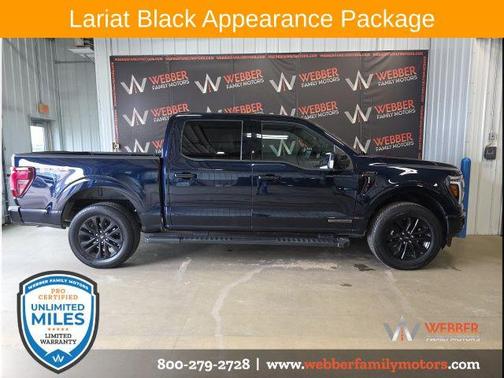 ANTIMATTER BLUE METALLIC 2025 Ford F-150 Lariat