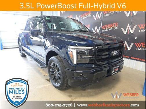 ANTIMATTER BLUE METALLIC 2025 Ford F-150 Lariat
