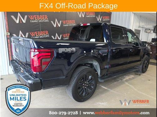 ANTIMATTER BLUE METALLIC 2025 Ford F-150 Lariat