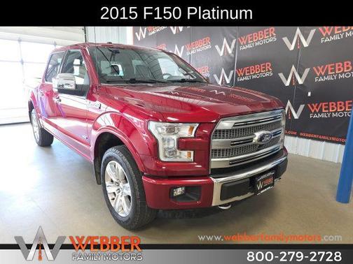 RUBY RED METALLIC TINTED CC 2015 Ford F-150 Platinum
