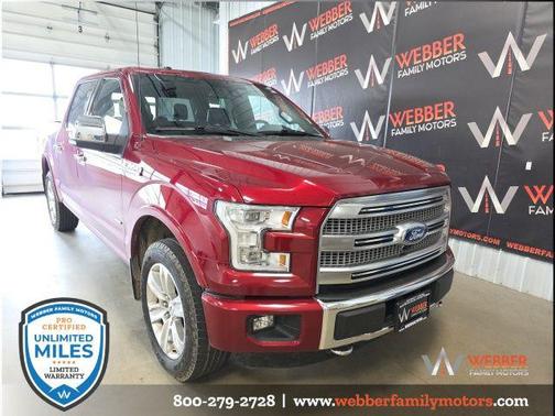 RUBY RED METALLIC TINTED CC 2015 Ford F-150 Platinum