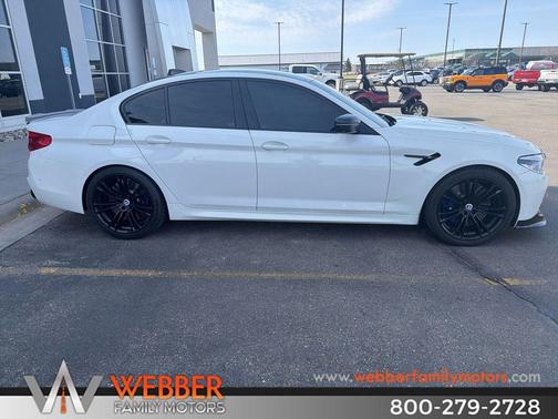 Alpine White 2020 BMW M5 Base