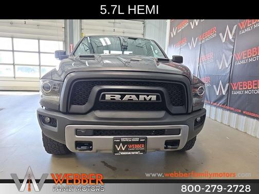 Granite Crystal Metallic Clearcoat 2016 RAM 1500 Rebel