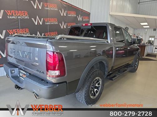 Granite Crystal Metallic Clearcoat 2016 RAM 1500 Rebel