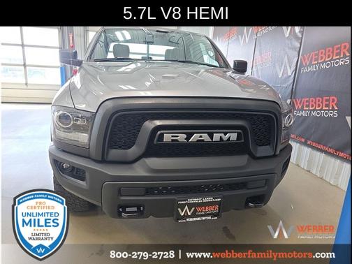 Billet Silver Metallic Clearcoat 2021 RAM 1500 Classic Warlock Quad Cab 4x4 6'4' Box