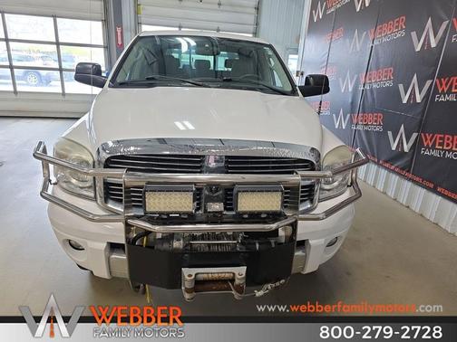 Bright White Clearcoat 2008 Dodge Ram 3500 Laramie