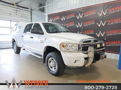 Bright White Clearcoat 2008 Dodge Ram 3500 Laramie
