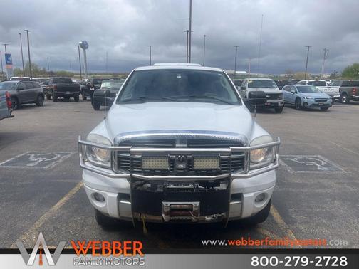 Bright White Clearcoat 2008 Dodge Ram 3500 Laramie