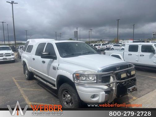 Bright White Clearcoat 2008 Dodge Ram 3500 Laramie
