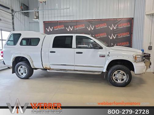Bright White Clearcoat 2008 Dodge Ram 3500 Laramie