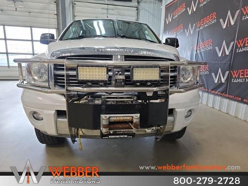 Bright White Clearcoat 2008 Dodge Ram 3500 Laramie