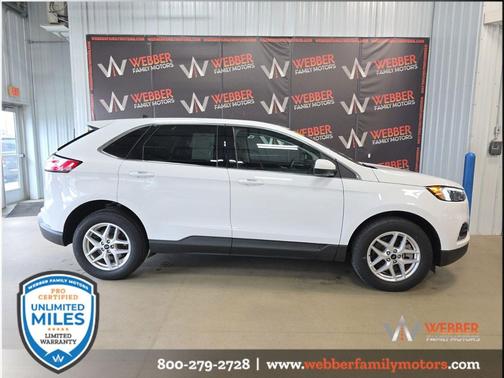 OXFORD WHITE 2024 Ford Edge SEL