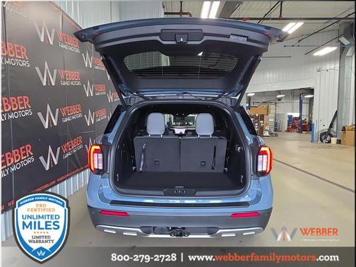 Vapor Blue Metallic 2027 Ford Explorer Active