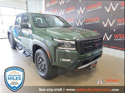 Tactical Green Metallic 2023 Nissan Frontier PRO-4X