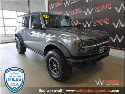 CARBONIZED GREY METALLIC 2021 Ford Bronco Badlands