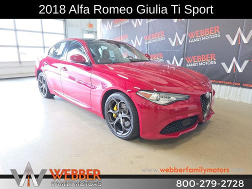 Alfa Rosso 2018 Alfa Romeo Giulia Ti Sport