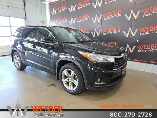 Attitude Black Metallic 2015 Toyota Highlander Limited