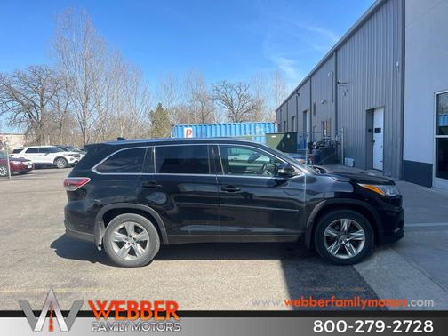 Attitude Black Metallic 2015 Toyota Highlander Limited