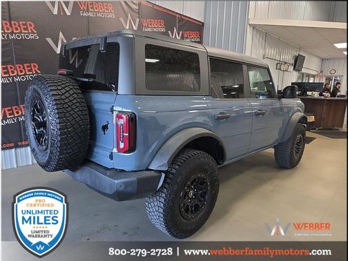 AZURE GRAY MET TRI-COAT 2023 Ford Bronco Wildtrak