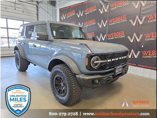 AZURE GRAY MET TRI-COAT 2023 Ford Bronco Wildtrak