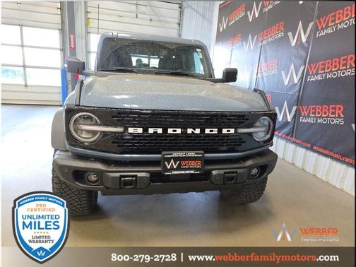 AZURE GRAY MET TRI-COAT 2023 Ford Bronco Wildtrak