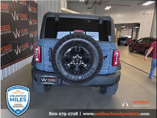 AZURE GRAY MET TRI-COAT 2023 Ford Bronco Wildtrak