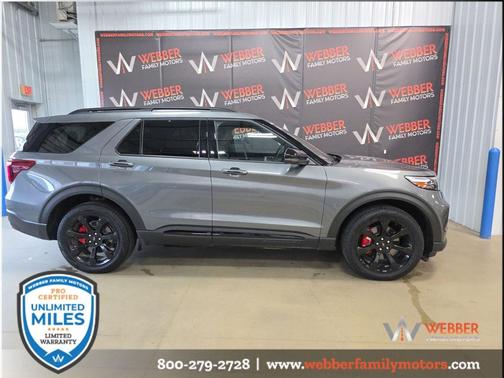 CARBONIZED GRAY METALLIC 2024 Ford Explorer ST