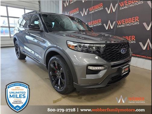 CARBONIZED GRAY METALLIC 2024 Ford Explorer ST