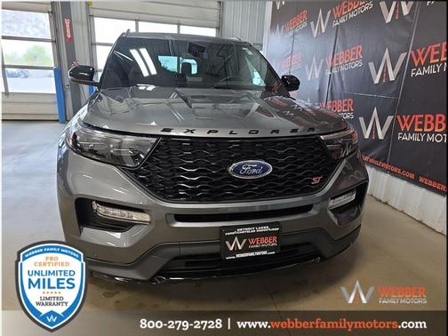 CARBONIZED GRAY METALLIC 2024 Ford Explorer ST
