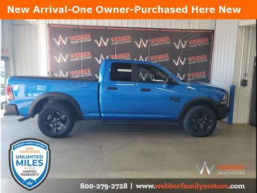 2022 RAM 1500 Classic Warlock Quad Cab 4x4 6'4' Box