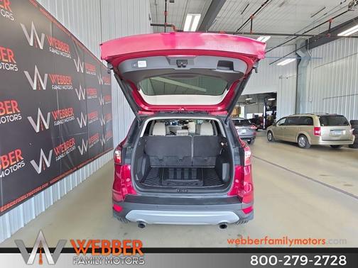 Ruby Red Metallic Tinted Clearcoat 2017 Ford Escape Titanium