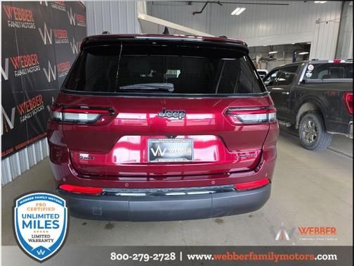 Velvet Red Pearlcoat 2024 Jeep Grand Cherokee L Limited