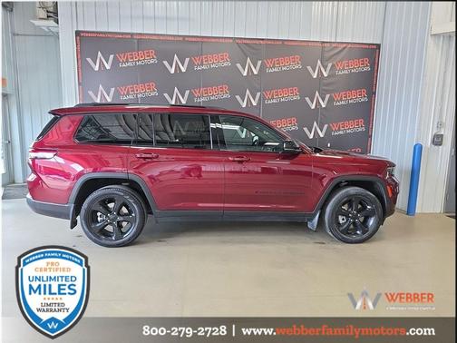 Velvet Red Pearlcoat 2024 Jeep Grand Cherokee L Limited