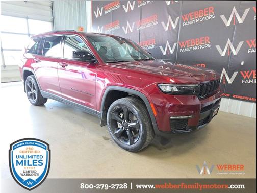 Velvet Red Pearlcoat 2024 Jeep Grand Cherokee L Limited