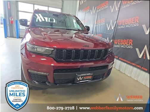 Velvet Red Pearlcoat 2024 Jeep Grand Cherokee L Limited