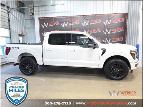 STAR WHITE METALLIC TRICOAT 2025 Ford F-150 Platinum