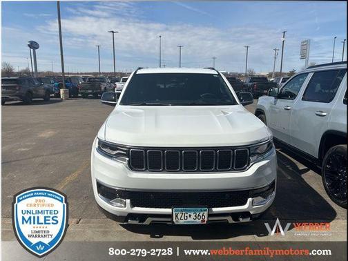 Bright White Clearcoat 2023 Jeep Wagoneer Series III 4x4
