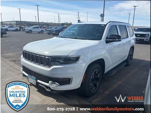Bright White Clearcoat 2023 Jeep Wagoneer Series III 4x4