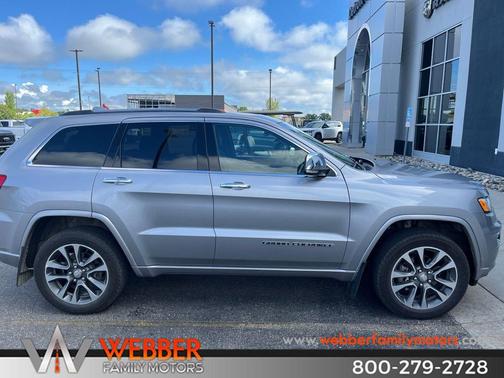 Billet Silver Metallic Clearcoat 2018 Jeep Grand Cherokee Overland