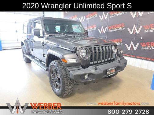 Granite Crystal Metallic Clearcoat 2020 Jeep Wrangler Unlimited Sport
