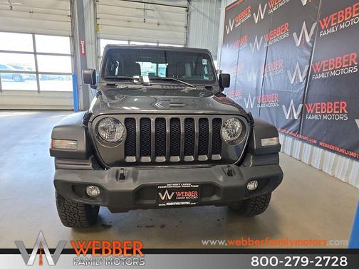 Granite Crystal Metallic Clearcoat 2020 Jeep Wrangler Unlimited Sport