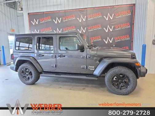 Granite Crystal Metallic Clearcoat 2020 Jeep Wrangler Unlimited Sport
