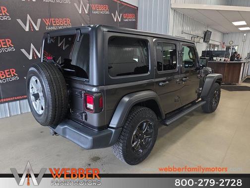 Granite Crystal Metallic Clearcoat 2020 Jeep Wrangler Unlimited Sport