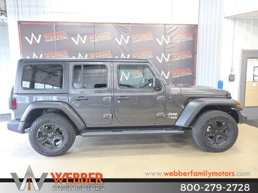Granite Crystal Metallic Clearcoat 2020 Jeep Wrangler Unlimited Sport